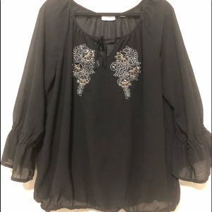 Black blouse